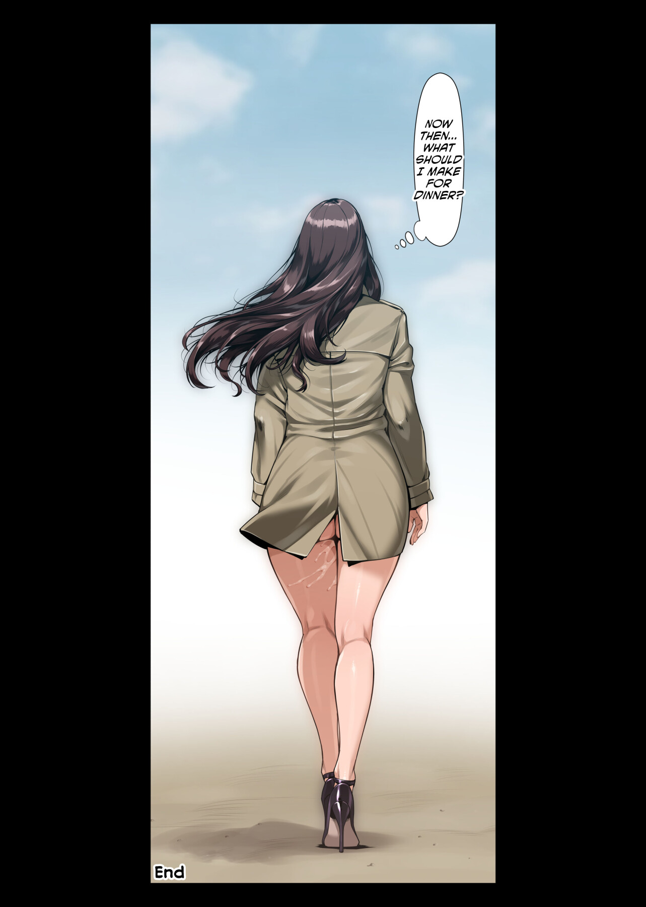 Hentai Manga Comic-The Story of a Slut The Hostage (Female) is Haunting-Read-57